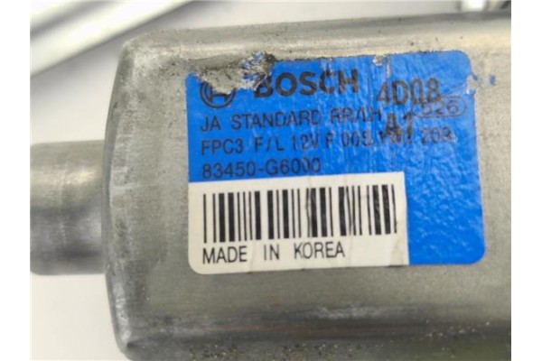 Recambio de mecanismo elevalunas trasero izquierdo para kia picanto (ja) 1.0 gdi drive 5mt referencia OEM IAM 83450G6000  