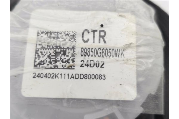 Recambio de cinturon seguridad trasero central para kia picanto (ja) 1.0 gdi drive 5mt referencia OEM IAM 89850G6050WK  