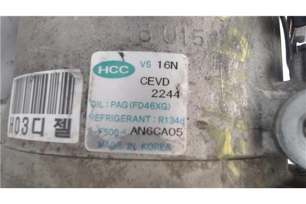Recambio de compresor aire acond. para hyundai i30 (fd) 1.6 crdi referencia OEM IAM AN6CA05 2244 