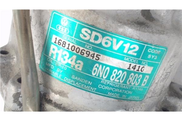 Recambio de compresor aire acond. para volkswagen lupo (6x1/6e1) 1.0 referencia OEM IAM 1681006945 6N0820803B 