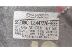 Recambio de compresor aire acond. para mitsubishi colt cz3 berl. 5 (z30a) 1.3 (z35a, z33a, z34a) referencia OEM IAM GE4472209683