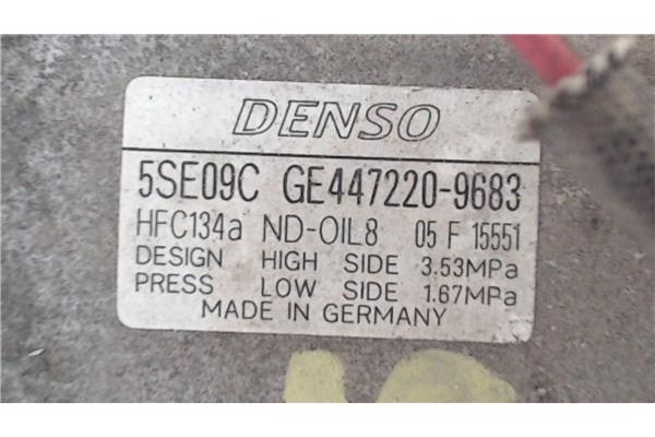 Recambio de compresor aire acond. para mitsubishi colt cz3 berl. 5 (z30a) 1.3 (z35a, z33a, z34a) referencia OEM IAM GE4472209683