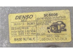 Recambio de compresor aire acond. para ford ka (ccu) 1.2 referencia OEM IAM 5A7875200 51747318 