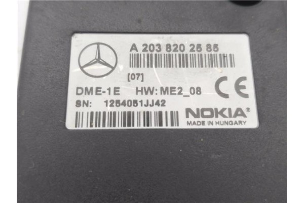 Recambio de centralita para mercedes-benz clase c (bm 203) berlina 1.8 180 compressor (203.046) referencia OEM IAM A2038202585 1