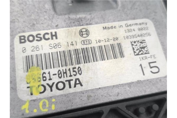 Recambio de centralita para toyota aygo (kgb/wnb) 1.0 básico referencia OEM IAM 896610H150 0261S06141 