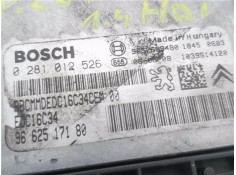 Recambio de centralita para peugeot 207 1.4 confort referencia OEM IAM 9662517180 281012526 