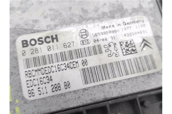 Recambio de centralita para peugeot 307 (3a/c) 1.6 hdi 110 referencia OEM IAM 9651128880 281011627 