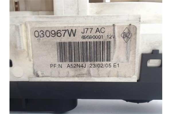 Recambio de mandos calefaccion / a.a. para renault modus i 1.5 dci (fp0d, jp0d) referencia OEM IAM 69590001 030967W 
