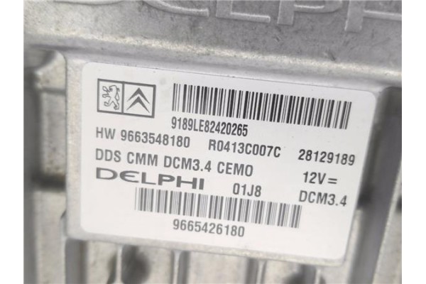 Recambio de centralita para peugeot 308 sw 2.0 hdi referencia OEM IAM 9663548180 9665426180 