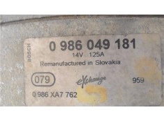 Recambio de alternador para ford transit connect (p65_, p70_, p80_) 1.8 di referencia OEM IAM 0986049181  
