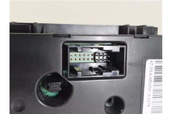 Recambio de mandos climatizador para peugeot 207 1.6 hdi referencia OEM IAM 96497866XT 6452R4 