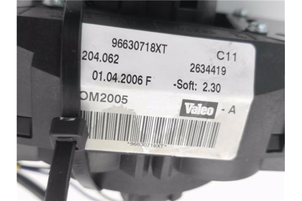 Recambio de mando intermitencia para peugeot 207 1.6 hdi referencia OEM IAM 96630718XT 6242Z6 