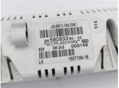 Recambio de display para peugeot 207 1.6 hdi referencia OEM IAM 9658083380 102710516 