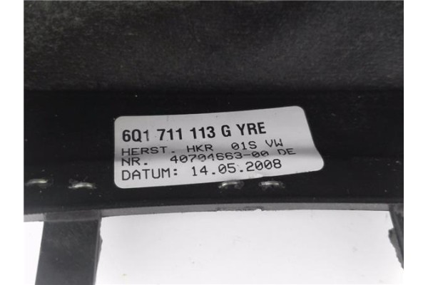 Recambio de pomo palanca cambio para volkswagen polo iv (9n3) 1.4 advance referencia OEM IAM 6Q1711113G  