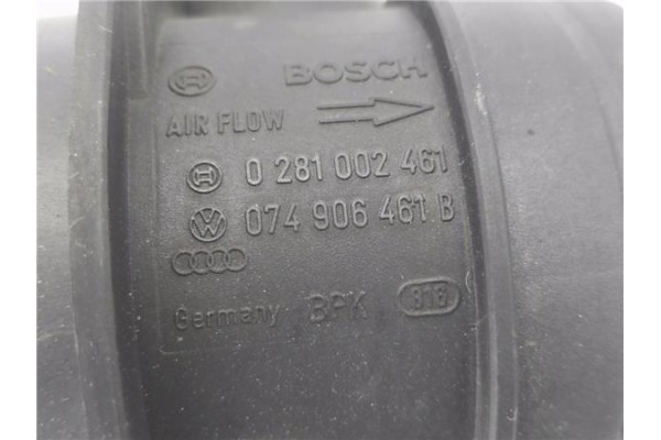 Recambio de caudalimetro para volkswagen golf v (1k1) 2.0 tdi 16v referencia OEM IAM 074906461B 0281002461 
