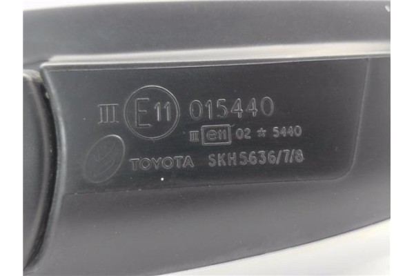 Recambio de retrovisor electrico derecho para toyota corolla (e12) 2.0 d-4d referencia OEM IAM E11015440  