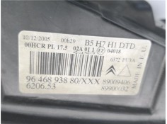 Recambio de faro delantero dcho para citroen c4 berlina 1.6 hdi referencia OEM IAM 9646893880 89009406 
