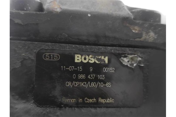 Recambio de bomba inyectora para mercedes-benz sprinter 3-t furgón (903) 311 cdi referencia OEM IAM A61123002 0986437103 