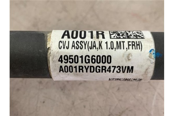 Recambio de palier delantero derecho para kia picanto (ja) 1.0 gdi drive 5mt referencia OEM IAM 49501G6000  