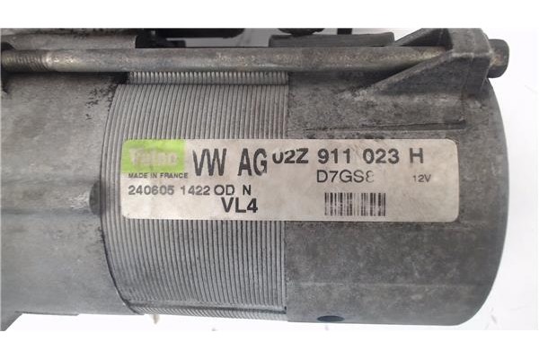 Recambio de motor arranque para seat leon (1p1) 1.9 tdi referencia OEM IAM 02Z911023H 2406051422ODN 