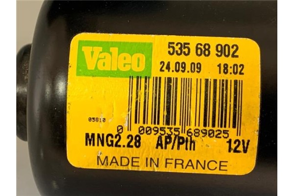 Recambio de motor limpiaparabrisas delantero para nissan note (e11e) 1.5 dci referencia OEM IAM 53568902  