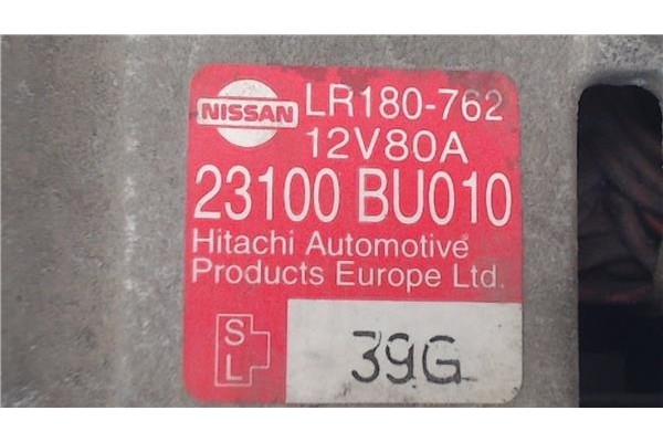 Recambio de alternador para nissan almera (n16/e) 1.5 acenta referencia OEM IAM 23100BU010  