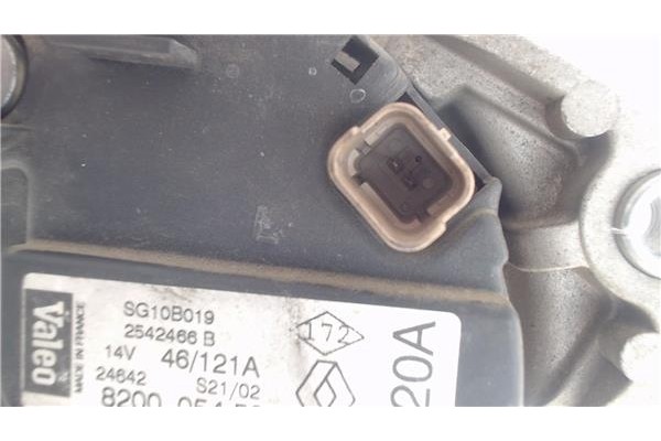 Recambio de alternador para renault megane i (ba0/1_) 1.9 dci referencia OEM IAM 82000545588 2542466B 