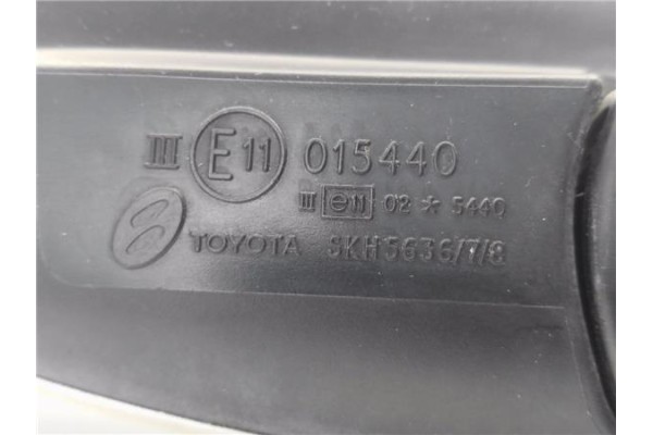 Recambio de retrovisor electrico izquierdo para toyota corolla (e12) 2.0 d-4d referencia OEM IAM E11015440  