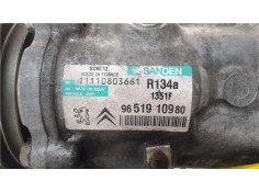Recambio de compresor aire acond. para peugeot 207 1.6 hdi referencia OEM IAM 9651910980 SD6C121351F 
