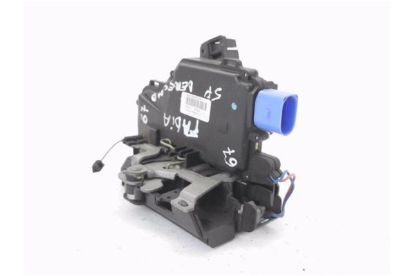 Recambio de cerradura puerta delantero derecha para skoda fabia (5j2) 1.2 active referencia OEM IAM 3B2837016AB  