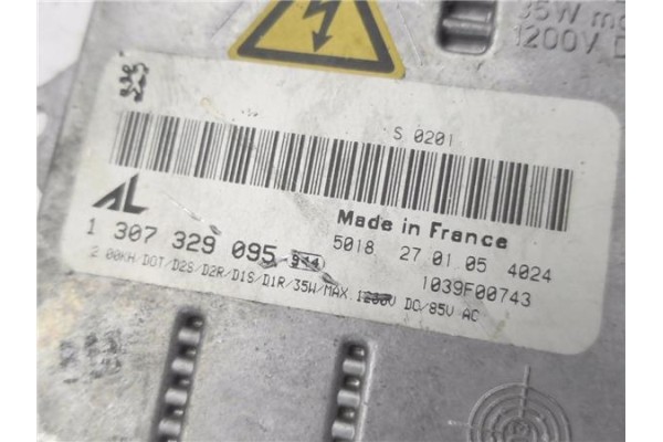 Recambio de centralita xenon para peugeot 407 sw 2.0 hdi 135 referencia OEM IAM 1307329095  