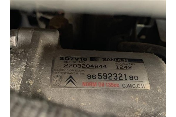 Recambio de compresor aire acond. para citroen xsara picasso 1.6 hdi referencia OEM IAM 6453XP 9659232180 