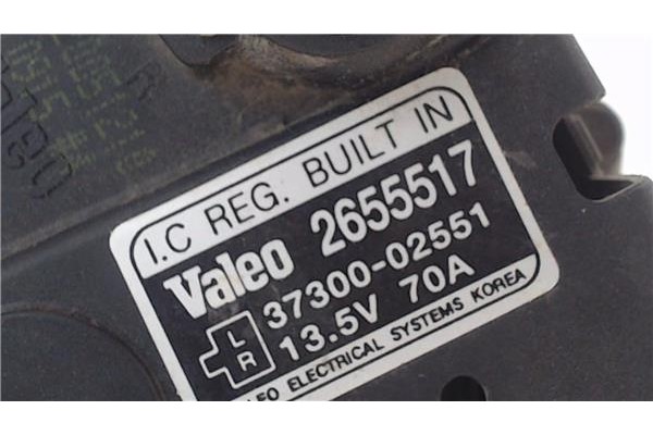 Recambio de alternador para hyundai getz (tb) 1.1 básico referencia OEM IAM 2655517 3,73E+09 