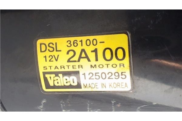 Recambio de motor arranque para hyundai i30 (fd) 1.6 crdi referencia OEM IAM 361002A100 1250295 