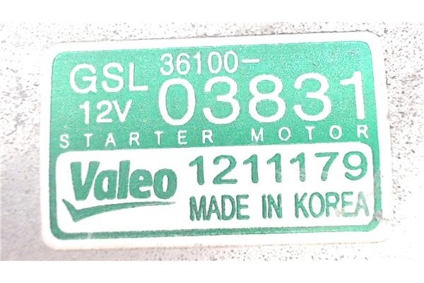 Recambio de motor arranque para hyundai i30 (gd) 1.4 base referencia OEM IAM 3610003831 1211179 