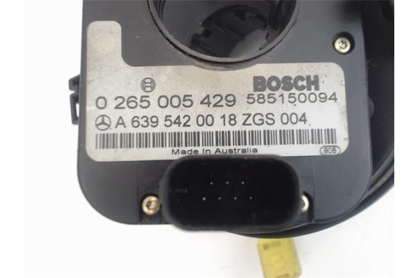Recambio de anillo contacto volante para mercedes-benz vito furgón (639) 2.1 111cdi referencia OEM IAM 265005429 a6394640218 