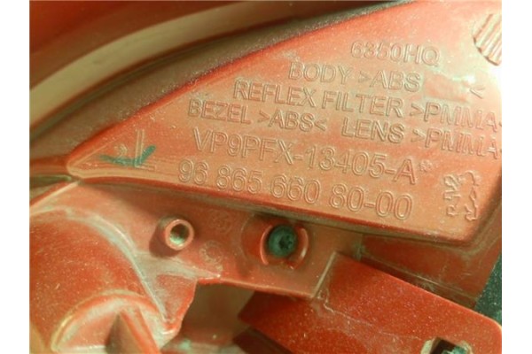 Recambio de piloto trasero izquierdo para peugeot 207 1.6 premium referencia OEM IAM 9686566080  