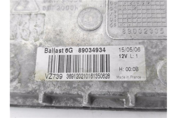 Recambio de centralita xenon para renault espace iv (jk0) 2.0 dci (jk03) referencia OEM IAM 89034934  