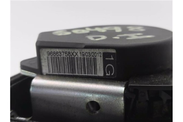 Recambio de cinturon seguridad delantero izquierdo para peugeot 207 1.6 premium referencia OEM IAM 96863758XX E20404031 