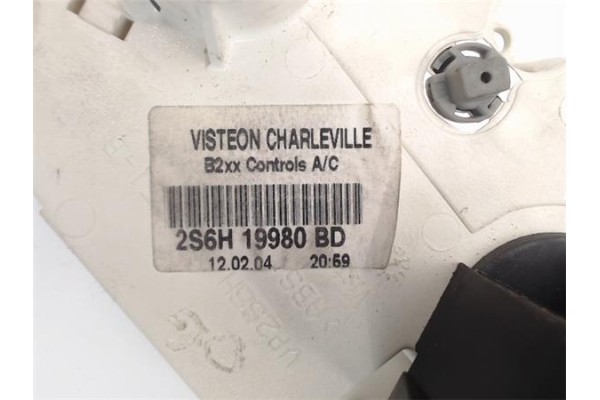 Recambio de mandos climatizador para ford fiesta (cbk) referencia OEM IAM 2S6H19980BD  