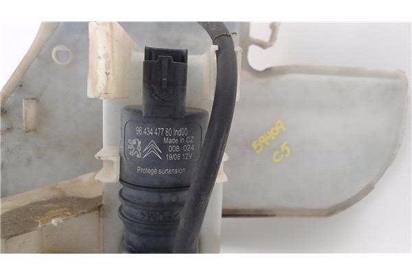 Recambio de deposito limpiaparabrisas para citroen c5 berlina 2.0 audace referencia OEM IAM 6431L1 9643447780 