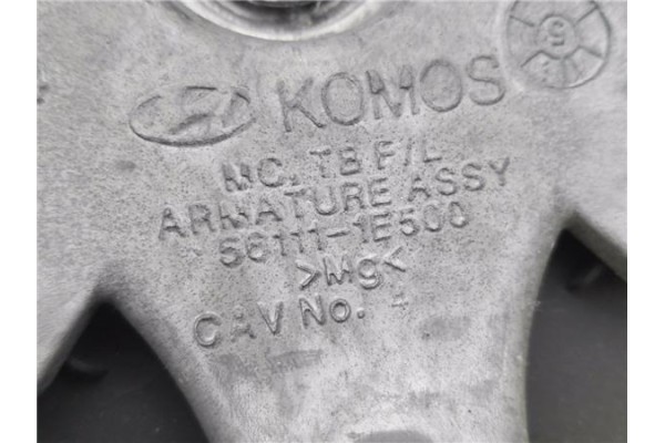 Recambio de volante para hyundai getz (tb) 1.1 básico referencia OEM IAM 561111E500 561201C700 