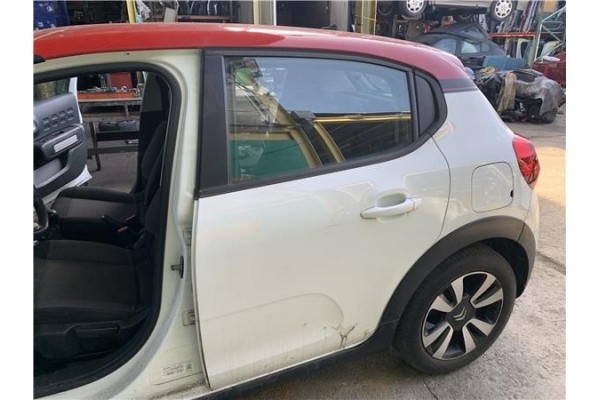 Recambio de puerta trasero izquierda para citroen c3 1.2 feel referencia OEM IAM 9812716780  