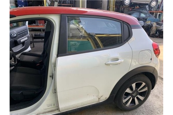 Recambio de puerta trasero izquierda para citroen c3 1.2 feel referencia OEM IAM 9812716780  