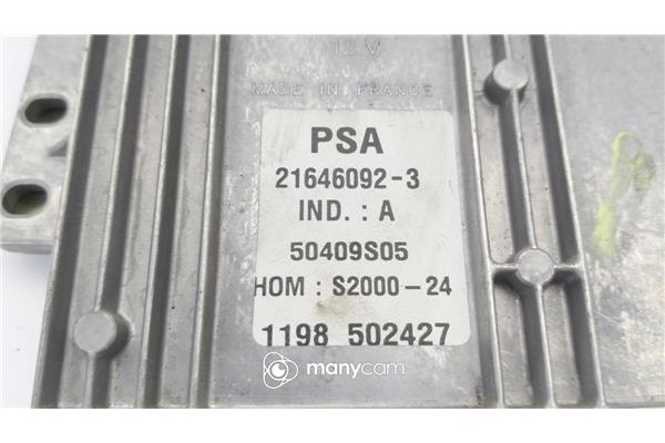 Recambio de centralita para citroen berlingo 1.4 i (mfkfx) referencia OEM IAM 1940CK 50409S05 