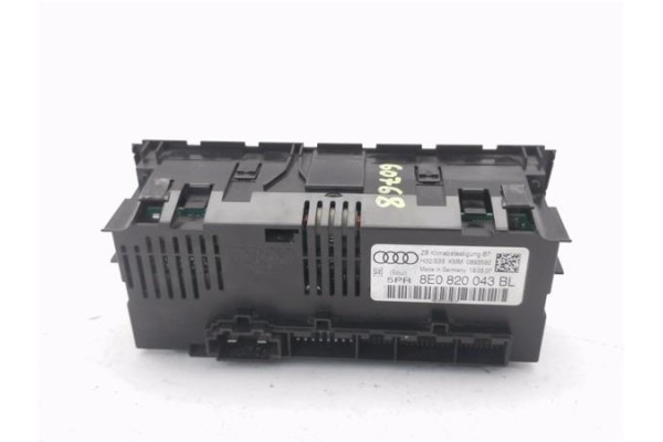 Recambio de mandos climatizador para audi a4 berlina (8e) 2.0 tdi (dpf) (125kw) referencia OEM IAM 8E0820043BL  