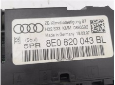 Recambio de mandos climatizador para audi a4 berlina (8e) 2.0 tdi (dpf) (125kw) referencia OEM IAM 8E0820043BL  