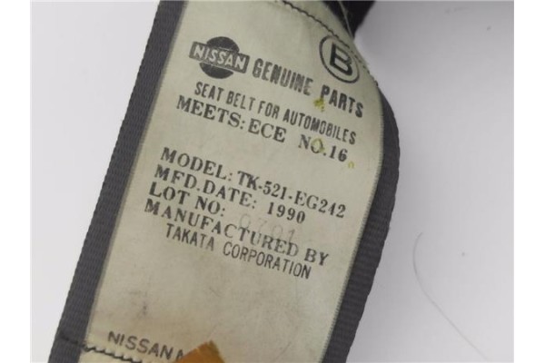 Recambio de cinturon seguridad delantero derecho para nissan patrol gr (y60) referencia OEM IAM   