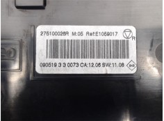 Recambio de mandos climatizador para renault scenic iii (jz) referencia OEM IAM 275100026R E1059017 