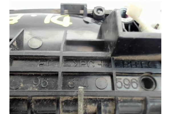 Recambio de maneta exterior delantero izquierda para daewoo matiz 0.8 referencia OEM IAM 96314596  